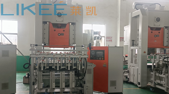 Maquinaria de fabricación de contenedores de prensa de papel de aluminio de 80 toneladas