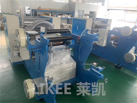 Eficiencia 27kw Máquina eléctrica para cortar hojas de papel de aluminio con papel de aluminio