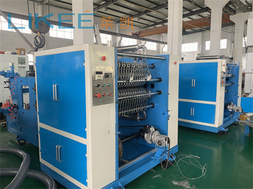 Máquina de extracción continua de hoja de aluminio de 27kw con distribución y forma de V