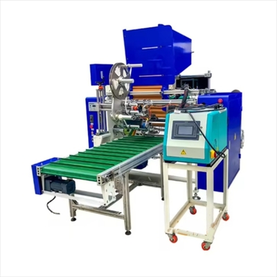LKWD-450 Máquina automática de rebobinado de papel de aluminio para el hogar, frecuencia de 50 Hz, motor de 4 kW