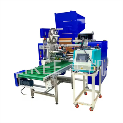 Máquina automática de recubrimiento de rollos de corte de papel de aluminio Siemens con 6 ejes