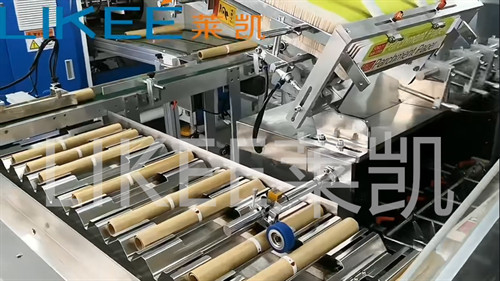 Máquina de cartonado automática de papel de aluminio de rollo pequeño