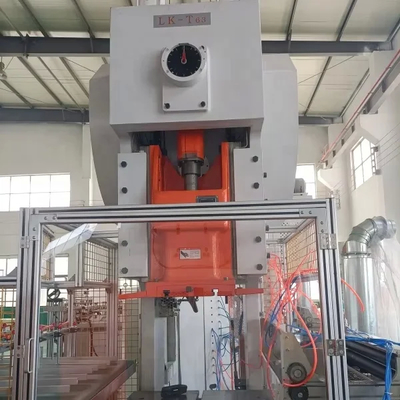 LK-T63 Línea de fabricación de contenedores de papel de aluminio Siemens Motor controlado 9000PCS por hora
