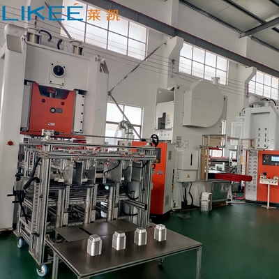 26KW de potencia instalada Máquina de salida de hojas de papel de aluminio con sistema de control PLC
