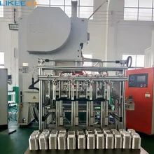 Línea de producción de contenedores de papel de aluminio totalmente automatizada LK-T63