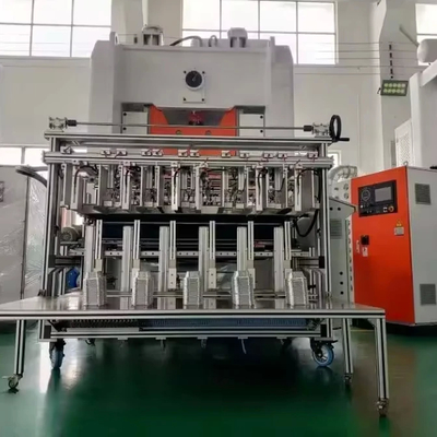 Máquina de fabricación de placas de papel de aluminio de mesa desechable de 35 a 70 trazos/min.