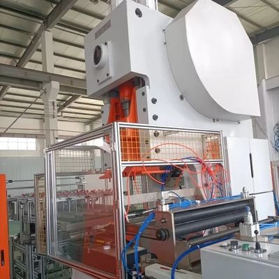 T63 Contenedores de alimentos desechables de papel de aluminio Máquina reciclable Rectangular