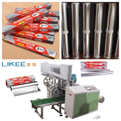 LKWD-450 Maquina automática de repliegue de hojas de aluminio de la casa 6 ejes cambio automático