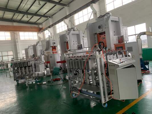 Máquina para hacer contenedores de papel de aluminio Grill Rectangular de grado alimenticio