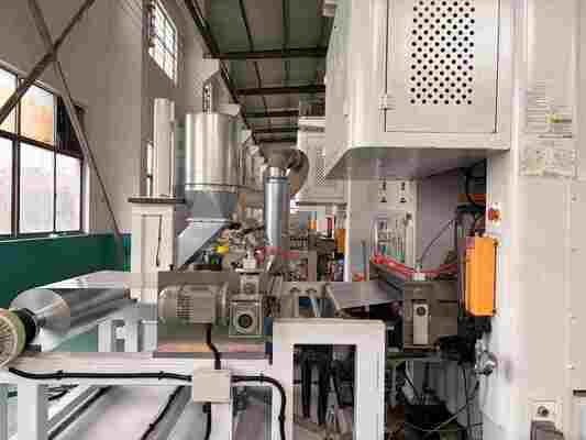 LK-T80 máquina de contenedores de papel de aluminio barbacoa sartén desechable de tamaño completo superficie limpia no tóxica