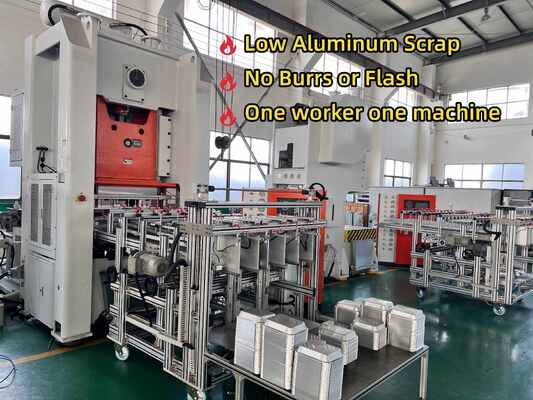 LK-T80 Máquina de fabricación de papel de aluminio con capacidad de prensa de 80 toneladas, control Mitsubishi PLC y 12000pcs / hora de salida