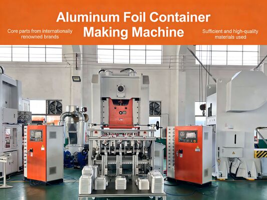 LK-T80 Aluminum Foil Container Machine 12,000 Pcs/Hour High-Speed Output