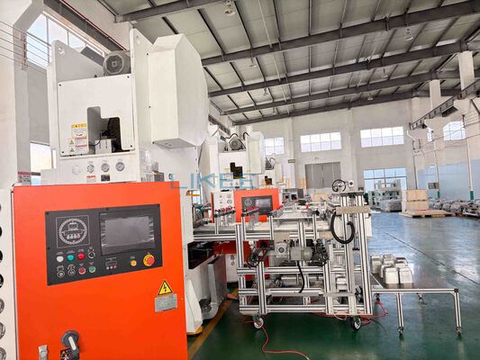 Máquina para fabricar recipientes de papel de aluminio Operación estable de alta velocidad