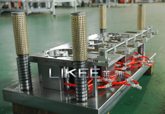 Alto envase de comida del aluminio de la capacidad de producción de 5 cavidades que hace la prensa del marco 80Ton de la máquina H