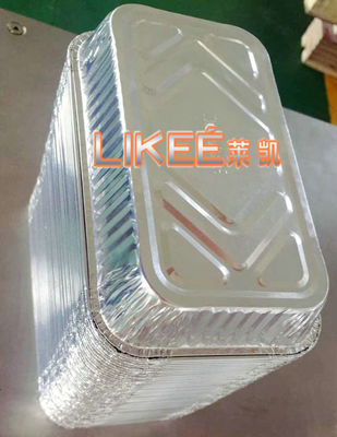 Forma redonda de aluminio 450ml del papel de comida del aislamiento resistente del envase